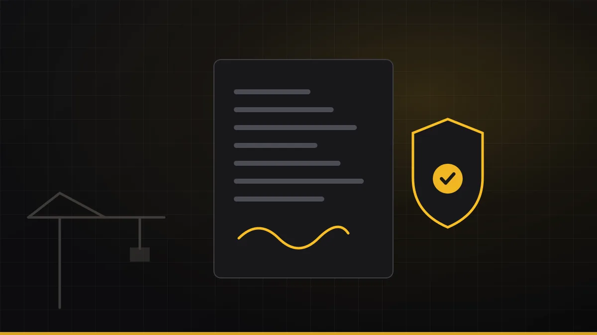 Signed lien waiver document with a compliance checkmark over a row of state outlines